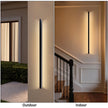 LED Lighting Wall Lamp IP65 Garden AC Long Wall Light Outdoor Waterproof Modern Long Strip 85-256v OutdoorDecoration