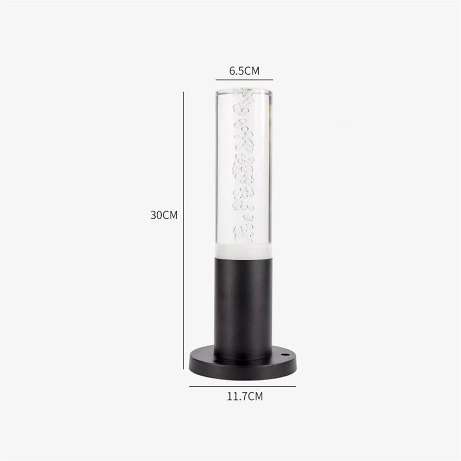Outdoor Waterproof Acrylic LED Lawn Lamp 50/70CM Aluminum Pillar Garden Path Light Landscape Lawn Lights AC85-265V