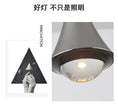 Bedroom Bedside Pendent Lamp Nordic Modern Living Room Study Decoration Simple Creative Light Luxury Bar Glass LED Chandelier