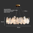 Cream Style Chandelier Lighting Fixtures Furniture Luxurious Living Room Decoration Glass Cloud Chandelier Simple And Modern