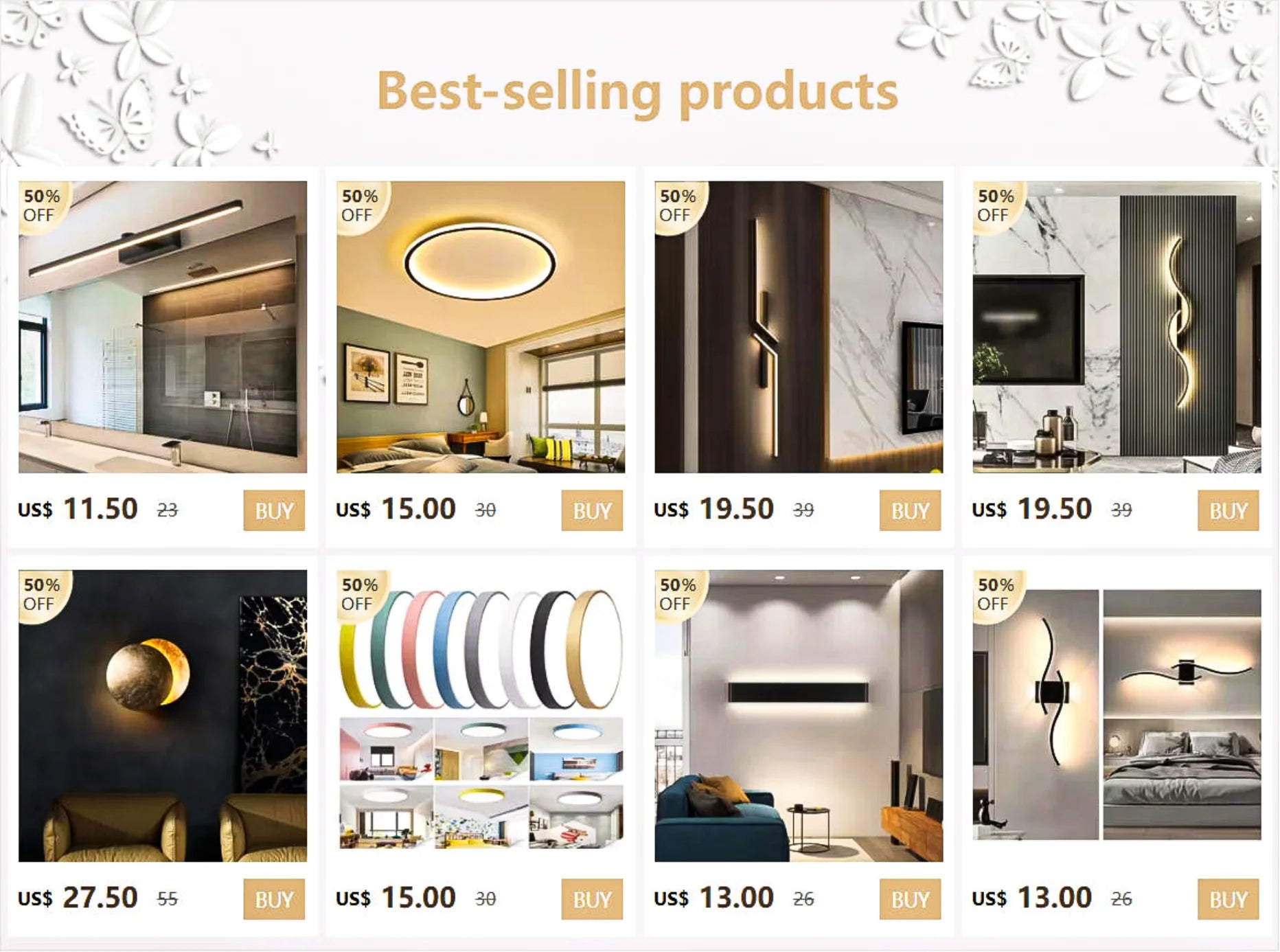 DINDALLED Modern LED Wall Lamp Bedside Sconce for Bedroom Living Room Hallway Home Decor