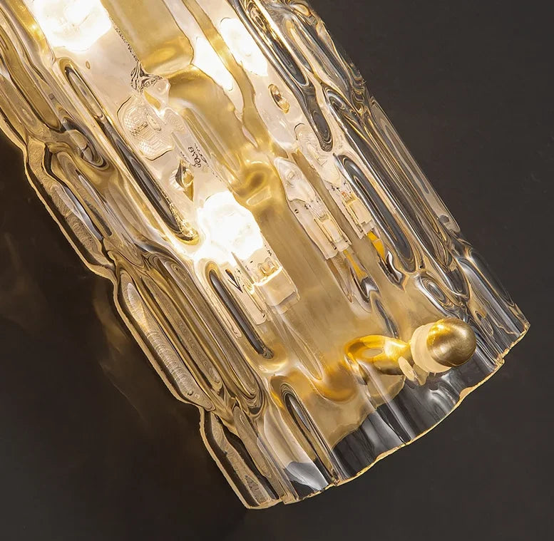 Postmodern Crystal Wall Lamp - Indoor Art Decor Light for Living Room, Staircase & Hallway Atmosphere Lighting