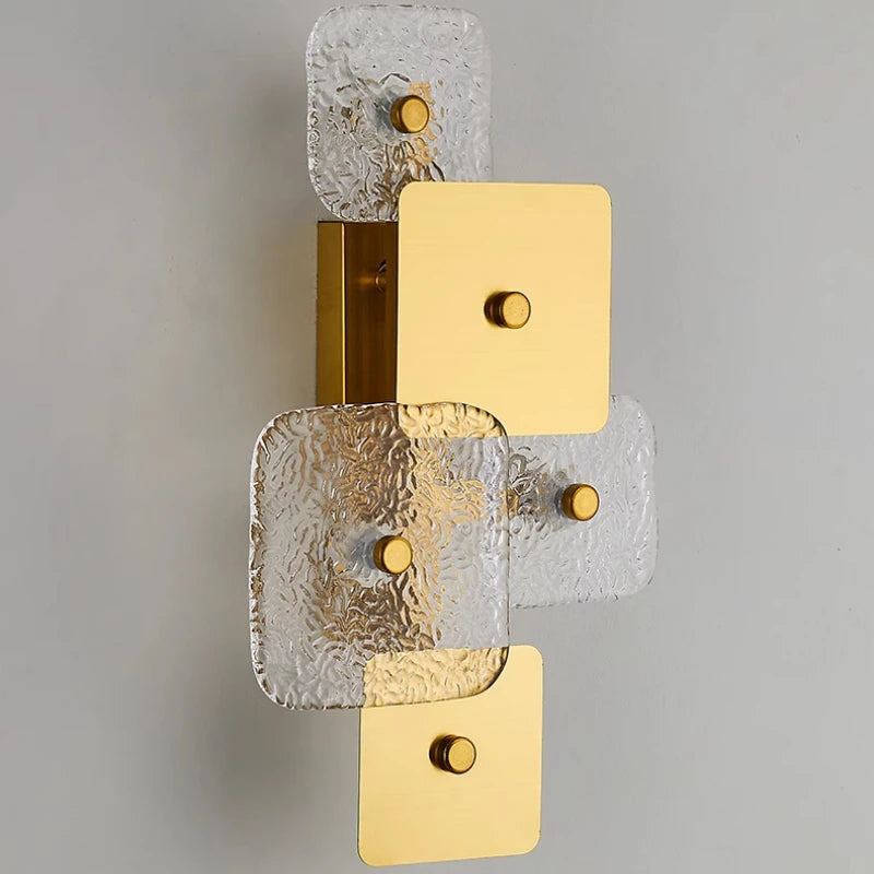 Light living room background wall large wall lamp designer staircase entrance personalized sofa bedroom bedside lamp