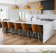 Wicker Rattan Pendant Lamp Teahouse Homestays Decorative Pastoral Retro Pendant Light Kitchen Corridor Bedroom Dining Chandelier