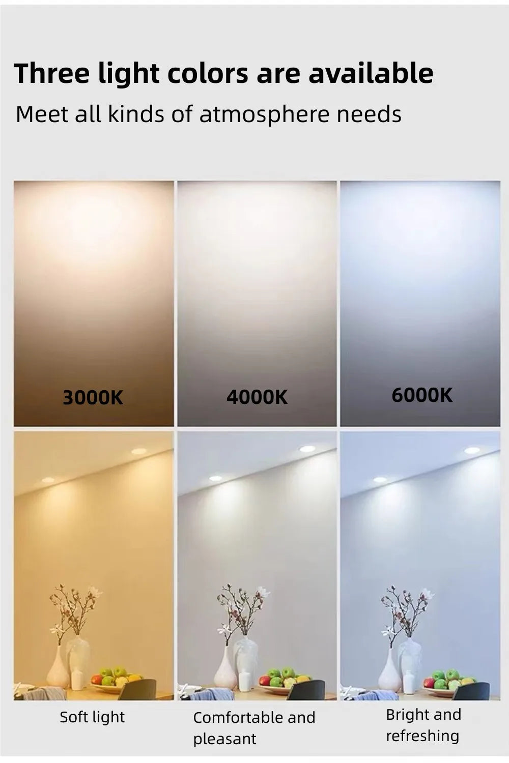2023 New Modern Aluminum Anti Dazzle LED Pendant Lamp 7W12W Dimmable Table Lamp Bedside Lamp 110V220V Indoor Lighting