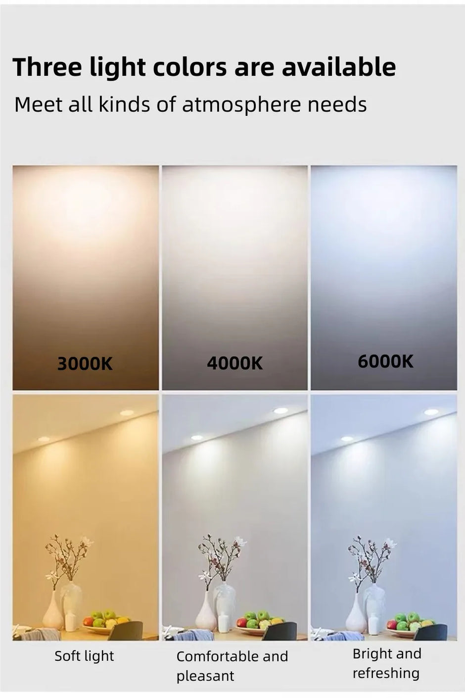 2023 New Modern Aluminum Anti Dazzle LED Pendant Lamp 7W12W Dimmable Table Lamp Bedside Lamp 110V220V Indoor Lighting