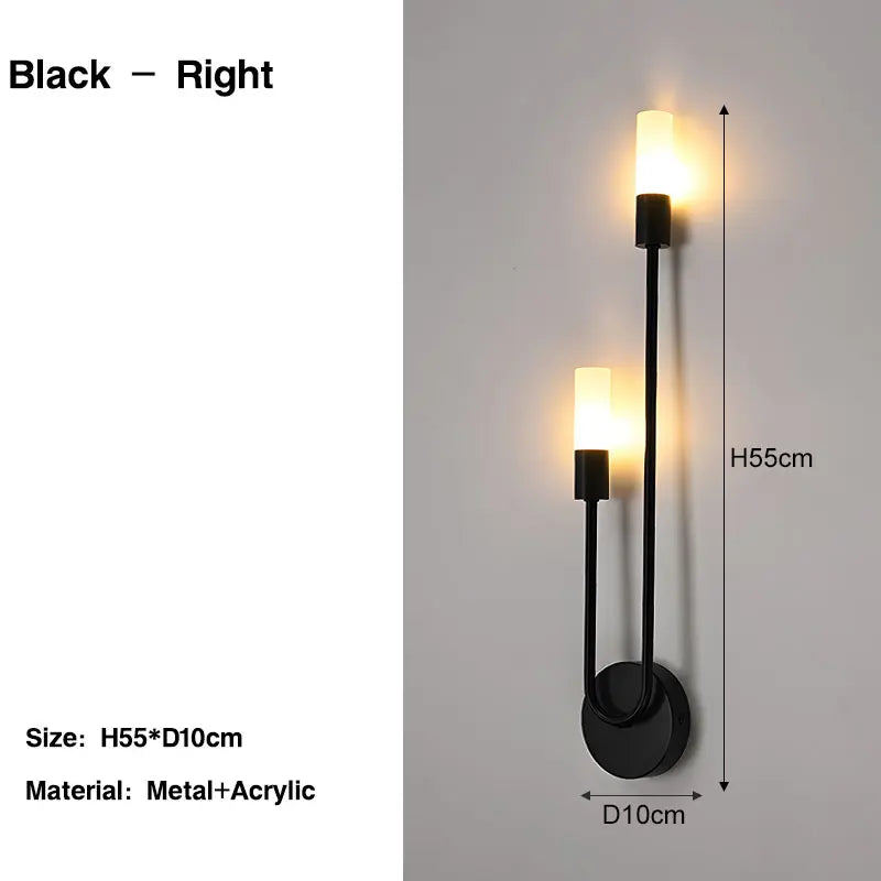 Modern LED Wall Lamps Wall Lighting Fixtures for Bedroom Living Room Indoor G9 Bulb LED Wall Sconce for Kitchen Dinning Room