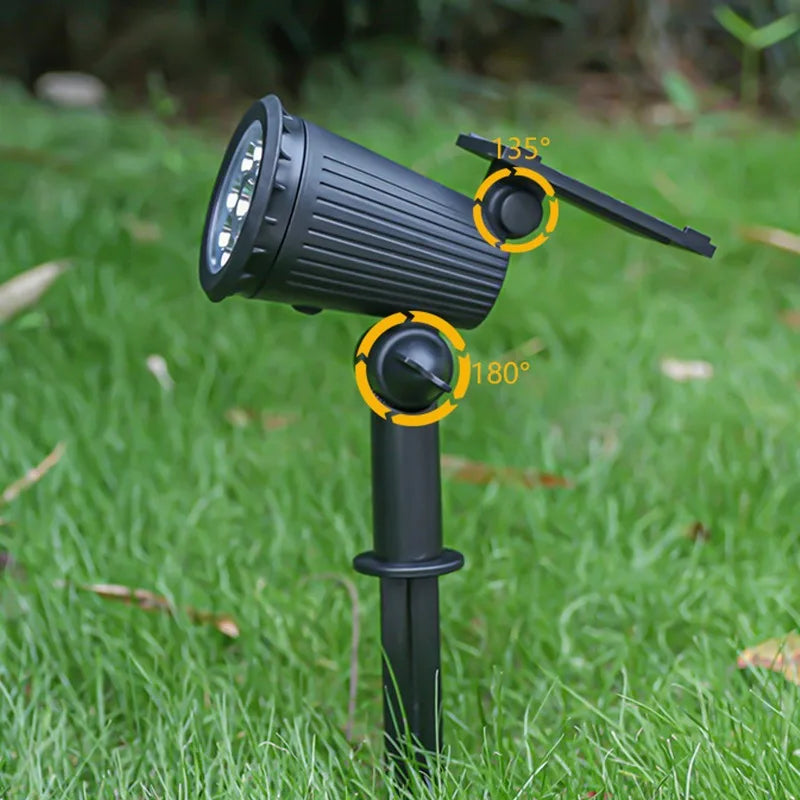 9LED Solar Powered Lights Outdoor Garden Waterproof IP65 Wall Lamps Motion Sensor Light Spotlight Path Yard Lawn Landscape Decor