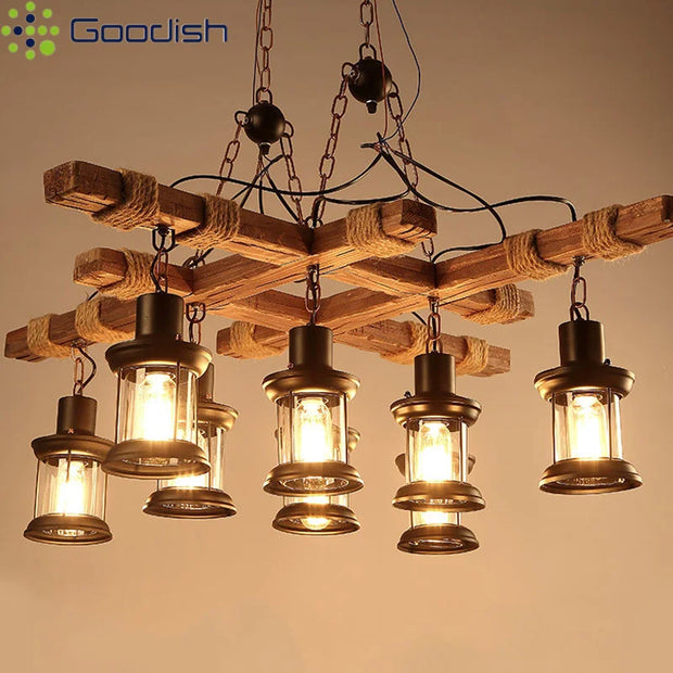 Vintage Industrial Style Mid-Century Pendant Lights Classic Lamps for Kitchen Living Dining Cafe Bar Home Decoration Chandeliers