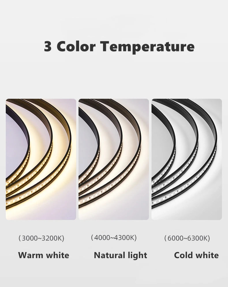Minimalist LED Skyline Linear Light COB Modern Wall Lamp for Living Room Bedroom Art Exhibition Wall DIY Decor Strips Sconce