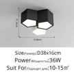 Nordic Designer Combination Honeycomb LED Indoor Ceiling Lamp,Remote Dimming Lustres Living Room Pendant Light Bedroom Decor