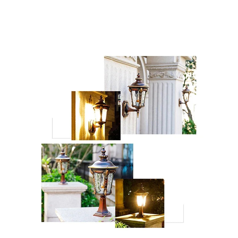 BROTHER Contemporary LED Outdoor Wall Lamps Electric Simplicity Waterproof Balcony Hallway Courtyard Villa Gate Hotel