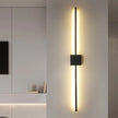 Modern LED Wall Lamp Minimalist Led Light Bedroom Bedside Long Strip Wall Sconces Living Room Sofa Home Indoor Lighting Fixture