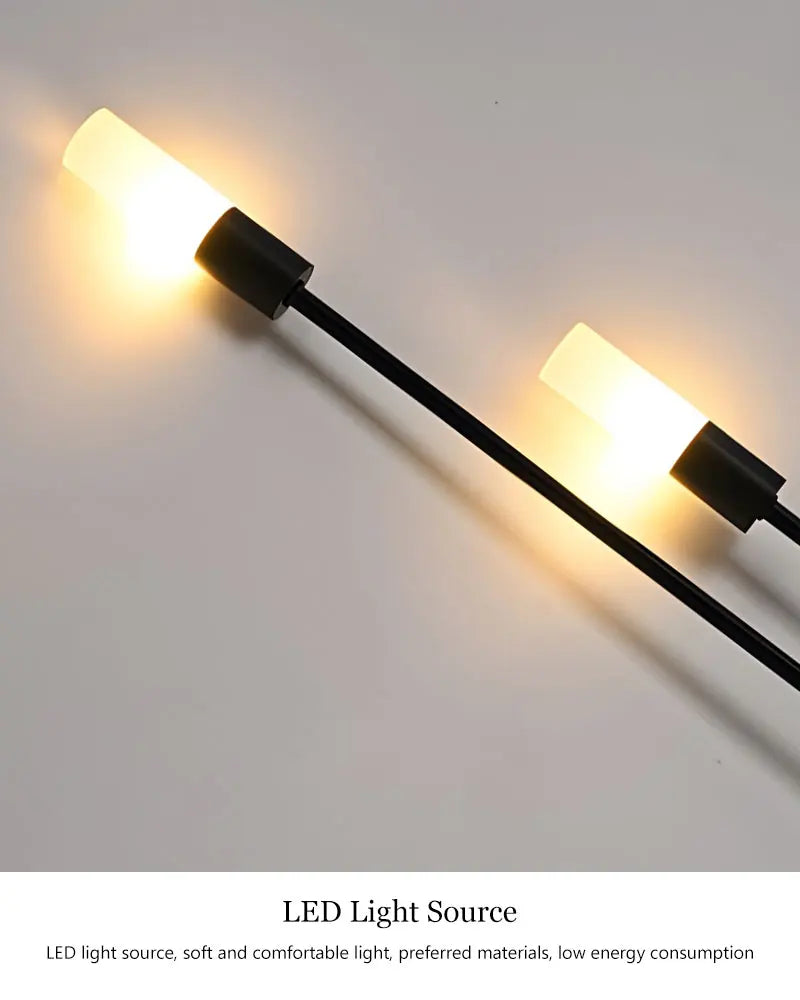 Black Gold LED Wall Lamps with G9 Light Bulb for Bedroom Bedside Interior LED Wall Lights Wall Sconce for Corridor Foyer Kitchen