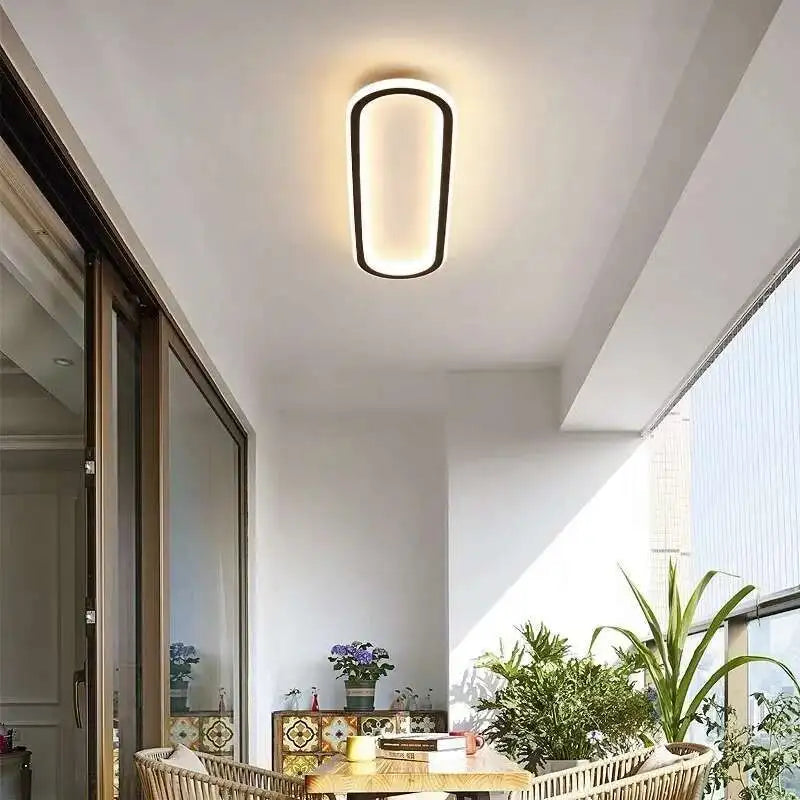 Modern LED Ceiling Lights Aisle Lamp Bedroom Living Room Kitchen Ceiling Mounted Light Cloakroom Corridor Balcony Foyer Decor