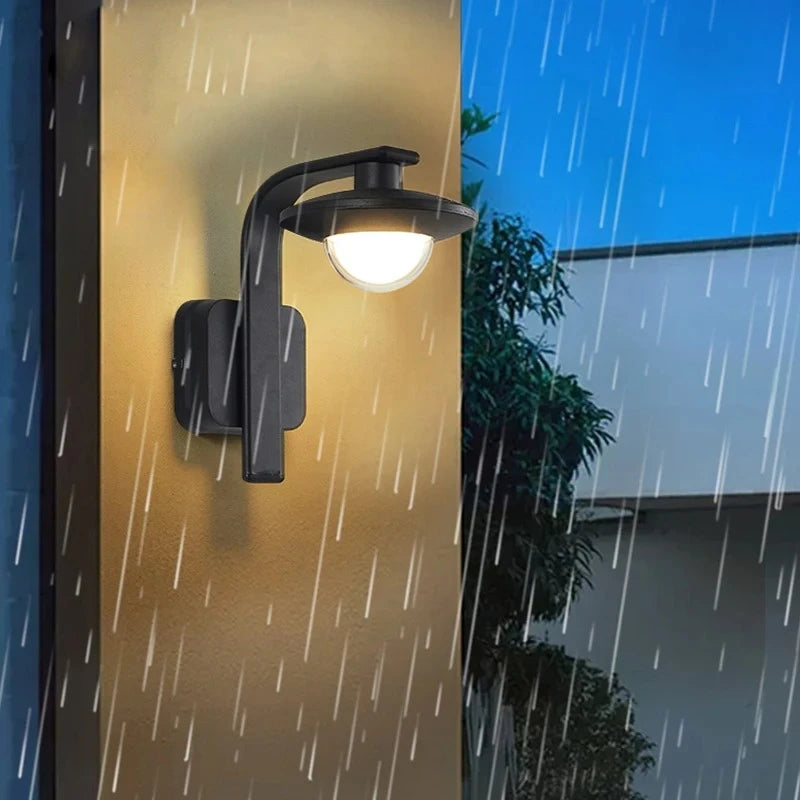 Waterproof LED Wall Light Creative Wall Light IP65 Courtyard Corridor Wall Decoration Modern Garage Balcony Atmosphere Light