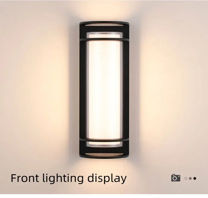 Outdoor LED Wall Lamp Waterproof Villa Lighting Courtyard  Simple Entrance Gate Pillar Outdoor Corridor Terrace Outside