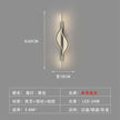 Minimalist Wall Lamp Living Room TV Background Wall Lamp Light Luxury Style Long Strip Lighting Line Bedroom Bedside Wall Lamp
