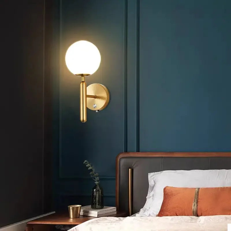 Simple Modern LED Wall Lamps are Suitable For Hotel Bedroom Bedside Living Room Home Decoration Lamps Aisle Wall Lamps