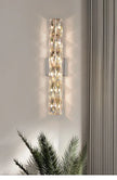 Modern High-end Crystal Wall Light Nordic Living Room Bedroom Bedside Long Wall Lamp Hotel Villa Corridor Bracket Light
