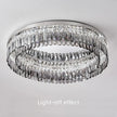 Light Luxury Crystal Ceiling Light Round LED Lamp 2025 New Post-modern Design Upscale Lighting Fixture for Living Room Bedroom