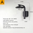 Waterproof LED Wall Light Creative Wall Light IP65 Courtyard Corridor Wall Decoration Modern Garage Balcony Atmosphere Light
