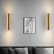 Minimalist Double Headed Cylindrical Wall Lamp Modern Indoor Lamps Background Wall Hallway Bedroom Light Up and Down Luminous