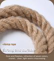 Retro Rustic Hanging Light for Bar Restaurant Decoration Hemp Rope Pendant Light E27 Bulb Glass Lampshade
