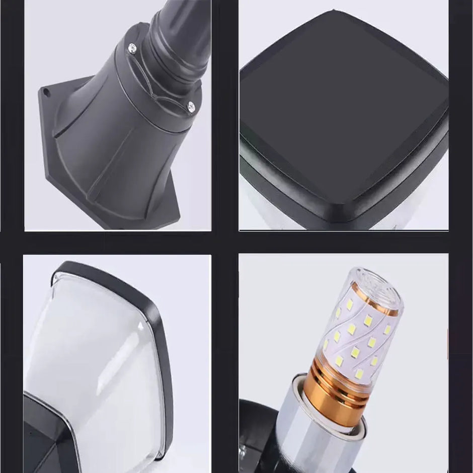 Modern Outdoor Street Lights for Villa Yard Garden Waterproof Aluminum Lamps High Pole Pillar Lamp Landscape Decor Lighting IP65