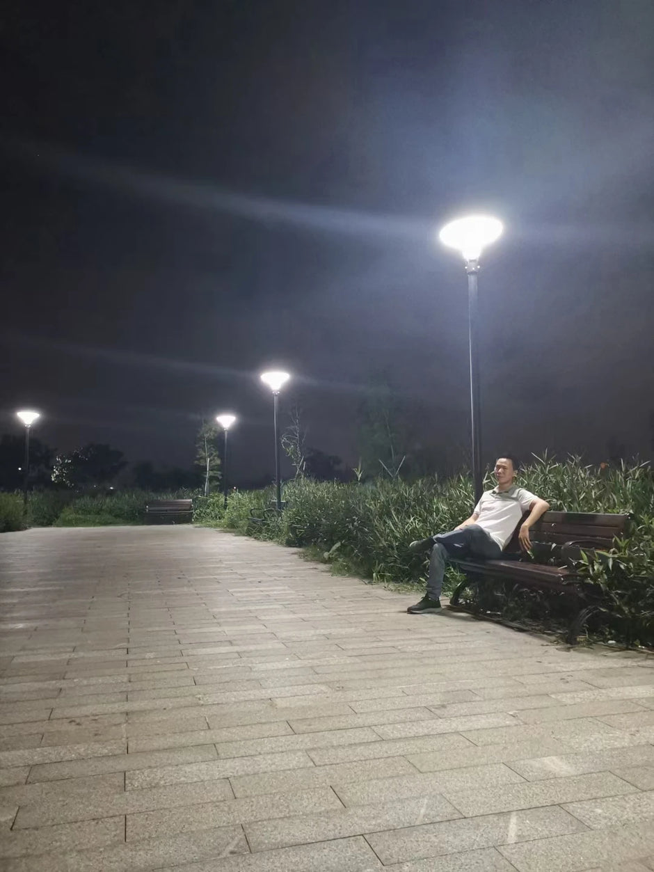 Pole Mounted Solar Energy Led Street Lamp with CE for Outdoor Street Road Pathway Garden Lawn Park Yard Patio Gate Landscape