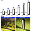 60Cm 80cm Waterproof Solar Garden Light Landscape Passage Highlighting Modern Light Emitting Diode Bollards Light