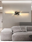 Modern LED Wall Light Minimalist Vertical Light Fixture Sleek Black Sconce For Living Room Bedroom Hallway Indoor Lighting Decor