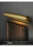 Post-Modern Designer Wall Lamp Minimalist Creative Living Room Hong Kong Style Light Luxury Copper Bedroom Decorative Wall Light