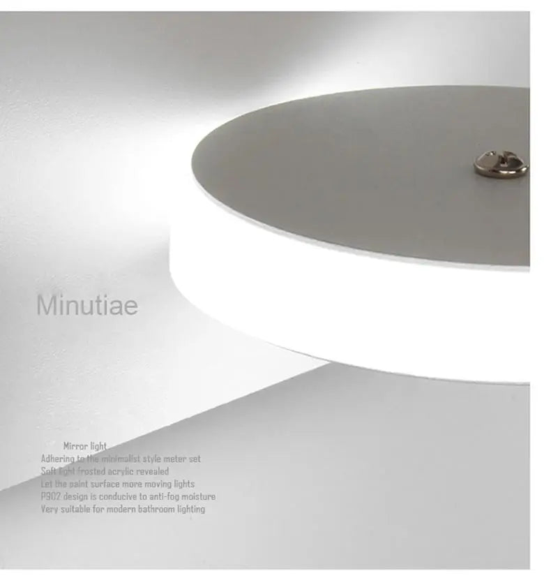 Modern Stair Led Wall Lamp Kitchen Bathroom Mirror Light Fixture Decor Bedroom Home Lighting White Metal Acrylic Sconce 110-220V