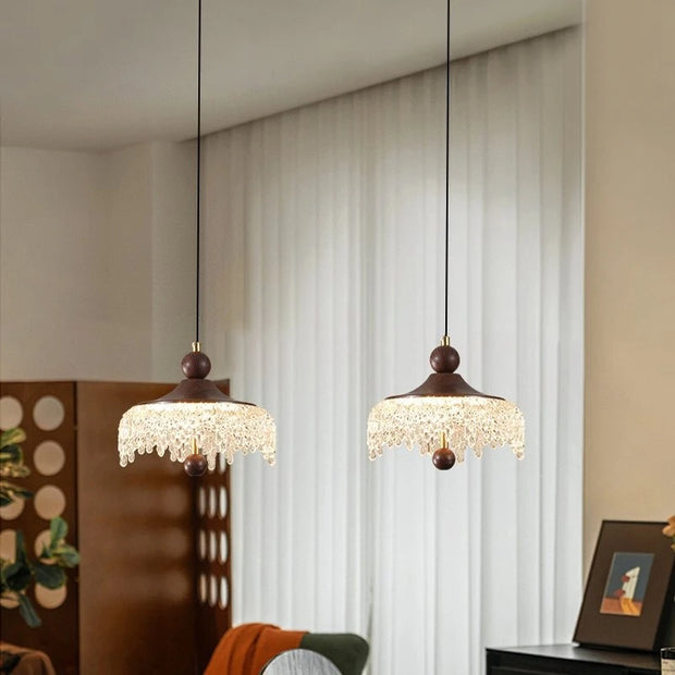 Nordic Simplicity Acrylic Pendant Lights for Restaurant Coffee Shop Creative Lights Suspension Rotundity Wiring Type Luminaires