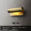 Post-Modern Designer Wall Lamp Minimalist Creative Living Room Hong Kong Style Light Luxury Copper Bedroom Decorative Wall Light