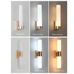 Nordic Wind Gourd Wall Lamp Minimalist LED Milky White Light For Living Room Study Bedroom Bedside Home Decoration Light Fixture