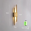 Nordic LED Wall sconce Lamp Indoor USB Plug in Light Bedroom Bedside Living Room Home Hotel Stairs Decoration Modern Wall Lamp