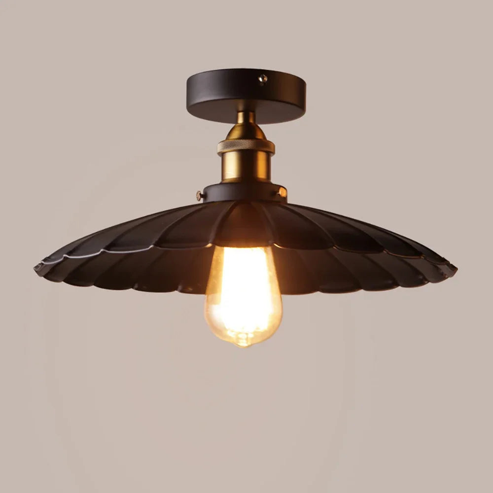 DAMIASMIL Retro Ceiling Lamp for Living Room Dining Room Bedroom Corridor Entrance Ceiling Lights E27 Indoor Lighting Fixtures