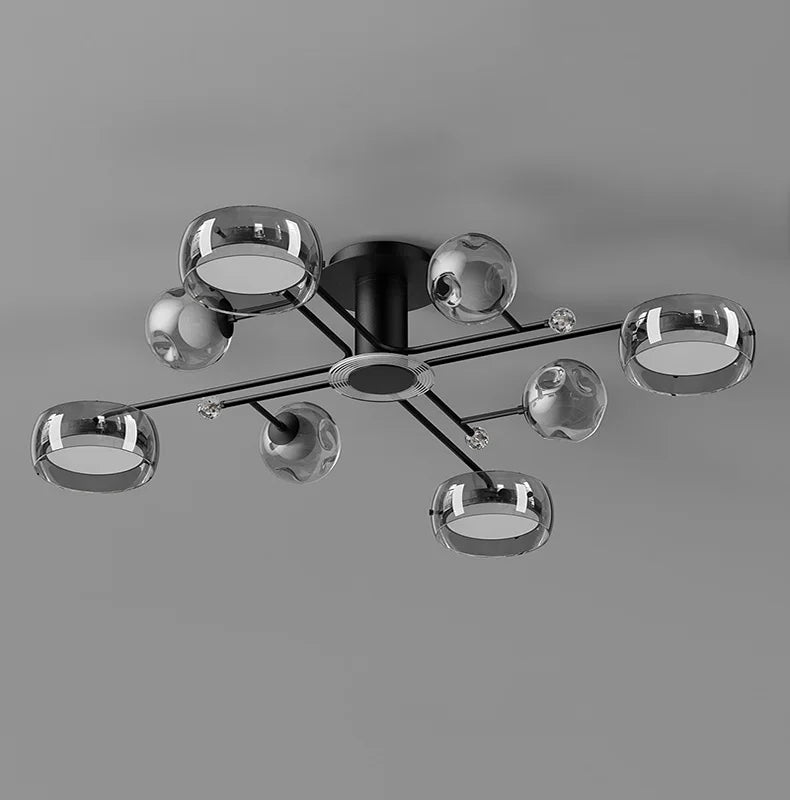 Nordic home decoration salon bedroom decor smart led lamp lights for room dimmable Ceiling light lamparas indoor lighting