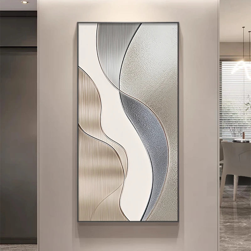 Entrance Foyer Decoration Painting Light High-end Ornament Led Room Light Interior Wall Lamp Home Decoration Item Picture