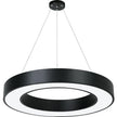 LED round Ring Chandelier Industrial Style for Office Shop Lobby Circle Engineering Lighting Fixture