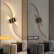 Modern LED Wall Light Fixtures for Corridor Aisle Hardwired Indoor LED Wall Lamps Sconce for Bedroom Kitchen Interior Lighting