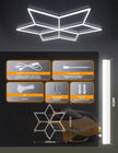 LED Garage Light Diamond Honeycomb Light Car Wash Shop Film Ceiling Car Beauty Workstation Light 126W 6500K