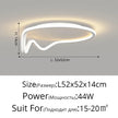 Villa Office LED Chandelier New Shape For Foyer Bedroom Dining Room Studyroom Hotel Restaurant Living Room Kitchen Indoor Lamp
