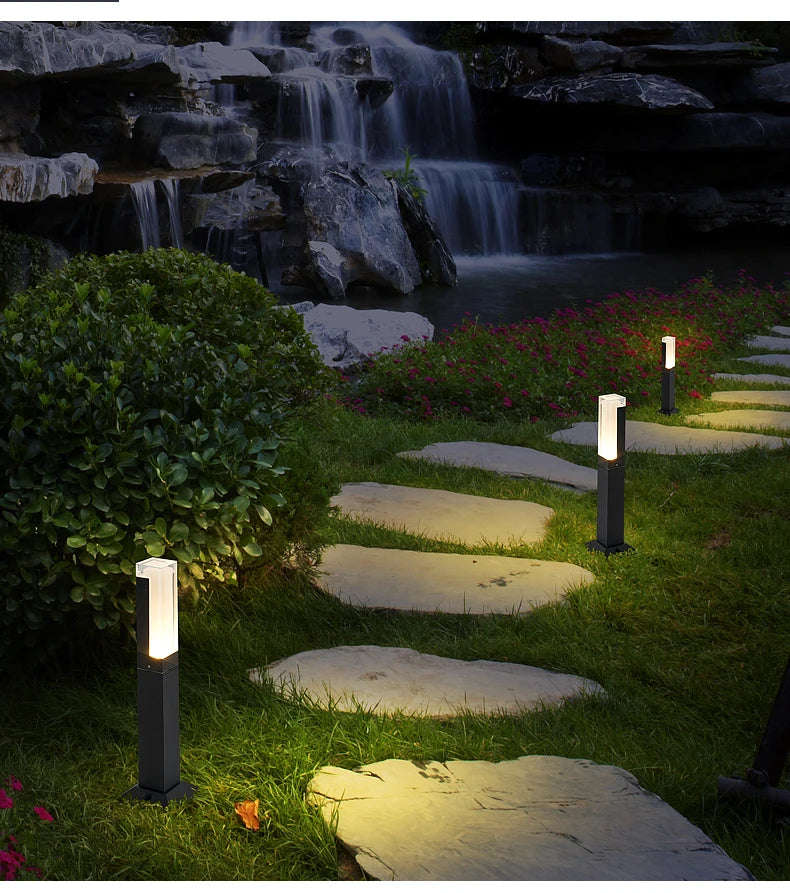 LED Lawn Lamp Landscape Lights For Garden Decoration IP65 Waterproof AC85-265V Garden Lights Outdoor Lighting For country house