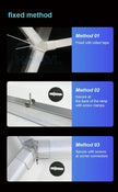 Office Extra Large Workshop LED Light 6500K Garage Ceiling Light Shop Light for Car Detailing Gym Supermarket Show  customized