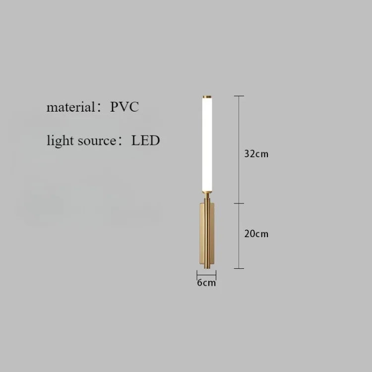 Nordic Line Led Wall Lamp Modern Living Room Bedroom Bedside Lamp Creative Designer's Corridor Bathroom Mirror Front Wall Light