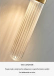 European-style New LED Glass Wall Lamp Living Room Corridor Stairs Study Bedroom Bedside Decorative Lighting