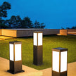 E27 Outdoor Path Light 40/60/80CM Pathway Post Light Waterproof Landscape LED Bollard Lighting Garden Backyard Lantern Lawn Lamp